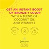 Jergens Natural Glow Instant Sun Sunless Tanning Moisturizer + Bronzer,