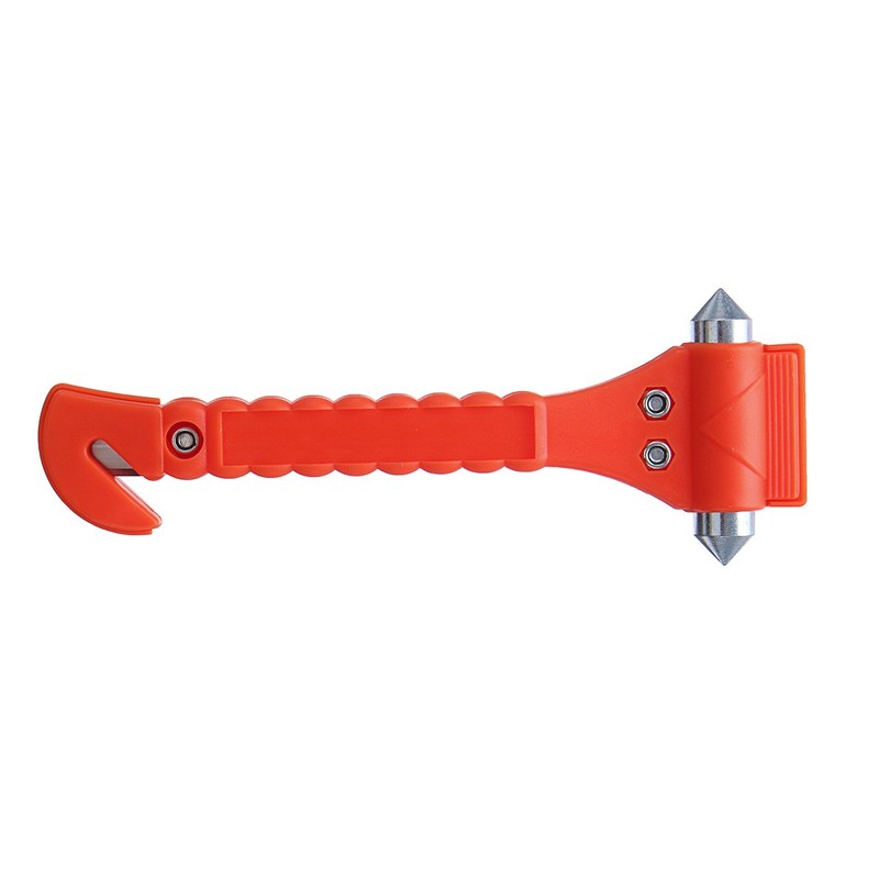 Komonee Car Safety Glass Hammer Emergency Window Break Escape and