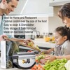 Salad Knife Chopper with Protective Cover - Stainless Steel Salad