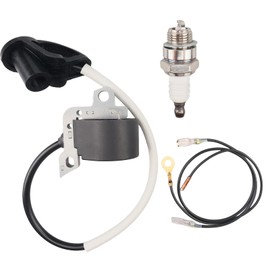 4128 400 1306 Ignition Coil with Spark Plug for Stihl FS400 FS450 FS480 SP400 SP450 FR450 FR480 BrushCutter