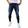 GINGTTO Super Skinny Jeans for Men Stretch, Flat Front Mens