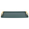 Large Handle Tray Double Ear Plastic Tray Rectangular Stable Multifunctional
