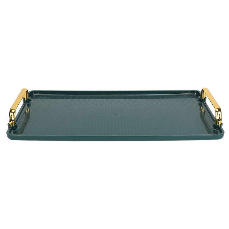 Large Handle Tray Double Ear Plastic Tray Rectangular Stable Multifunctional