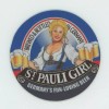 St Pauli Girl BEER COASTER SET of 6 - Blonde