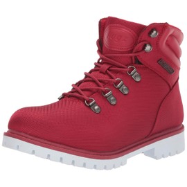 Lugz Women's Grotto II Boot, mars red/white, 7.5 M US