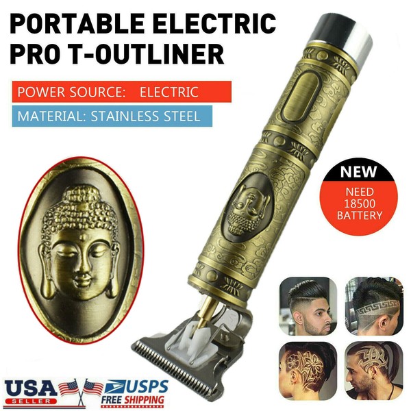Unbranded Professional Trimmer Shaving Machine Cutting Barber Beard Hair Clippers