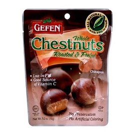 Gefen Chestnuts, Roasted Whole and Shelled, 5.2 oz