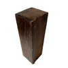 Rose Macassar Ebony Hardwood Blank 2x2x12 Inch Lumber for Craft