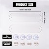 Rislobx 2PCS EZ Pass Holder with Adhesive and Strong Suction