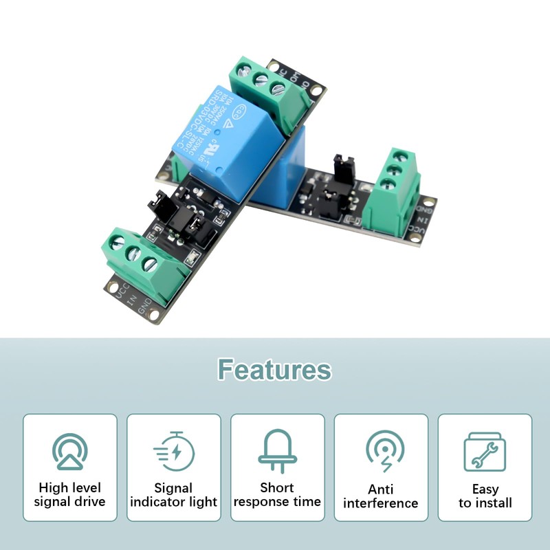 3V Relay Power Switch Board AYWHP 6 Pieces 1 Channel