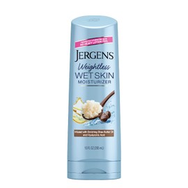 Jergens Hidratante para piel húmeda con aceite de karité enriquecedor, 10 onzas