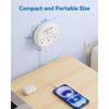 Power Outlet Relocator with Adhesive- 5 FT, 1625W Wall Mounted