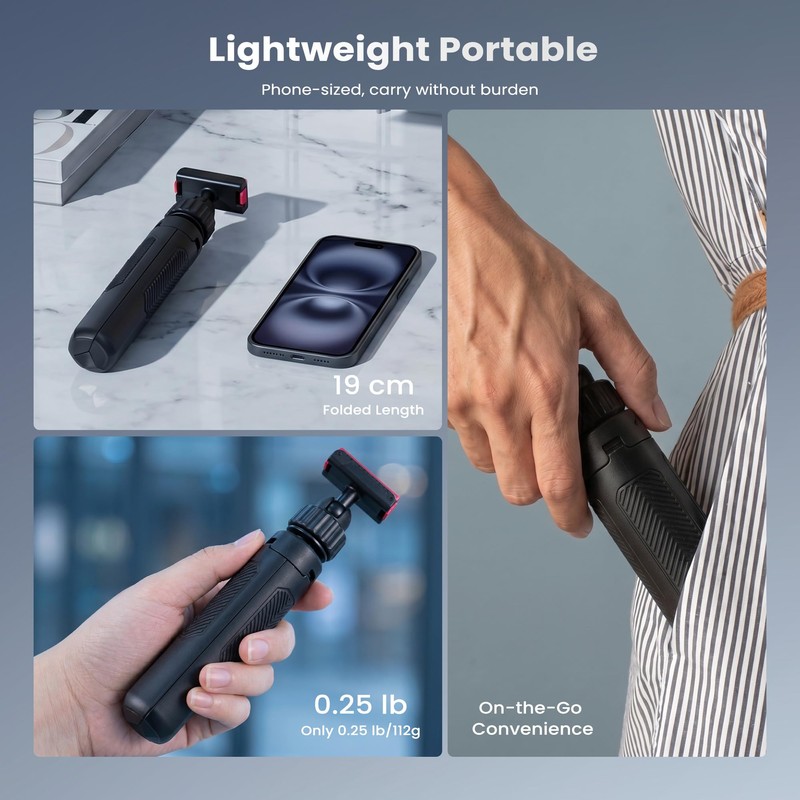 Walking Way 40cm/15.75" Selfie Stick Tripod for DJI Osmo Action