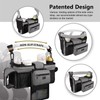 TOPDesign Universal Baby Stroller Organizer, Double Stroller Caddy with Detachable