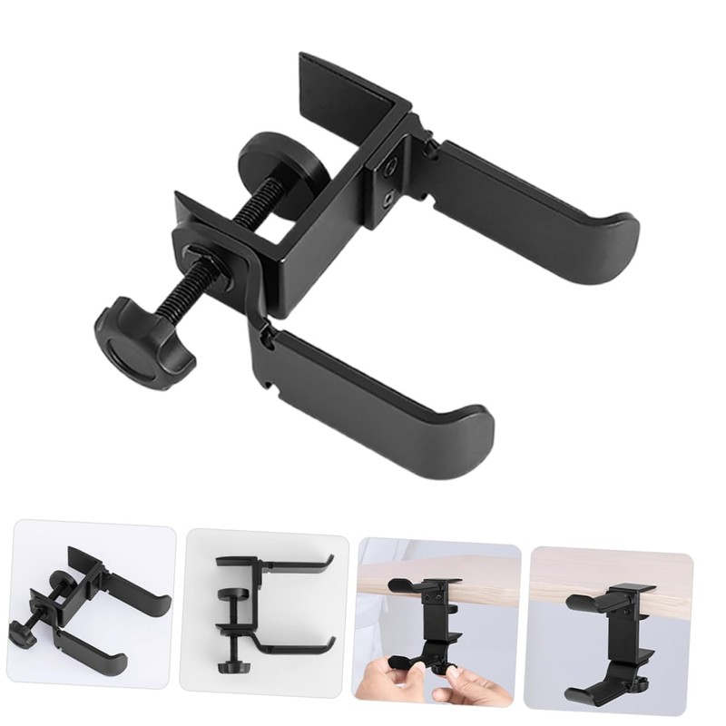 TEHAUX Headphone Hook Gaming Headphone Stand Under Desk Hanger for