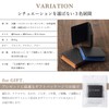Le sourire Ultra Small Men’s Minimalist Bifold Wallet, Genuine Leather