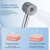 10-Function High Pressure Handheld Shower Head with Filter Built-in Pause