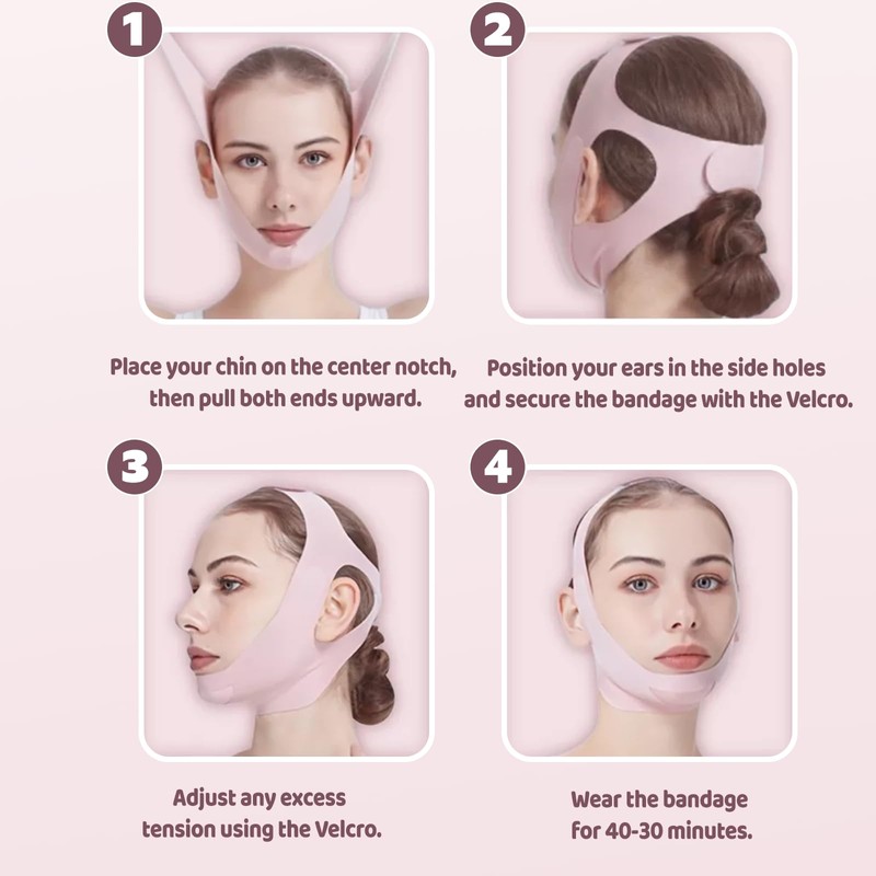 Face Jawline Shaper Lift Tape Chin V Line Lifting Mask