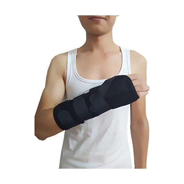 Forearm and Wrist Support Splint Brace Forearm Immobilizer Brace (Left hand)