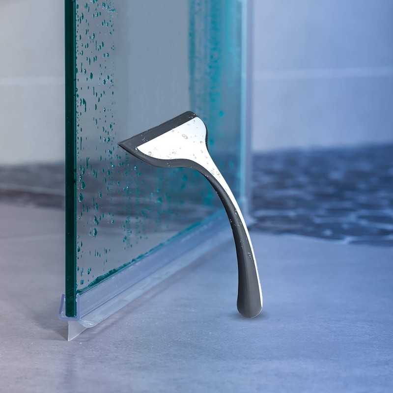 Sealis Shower Squeegee, Plastic, Water Squeegee, Shower Cubicle Squeegee, Shower