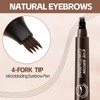 Boonbeen Eyebrow Set, 2-Colour Eyebrow Powder and 4-Fork Tip Brow