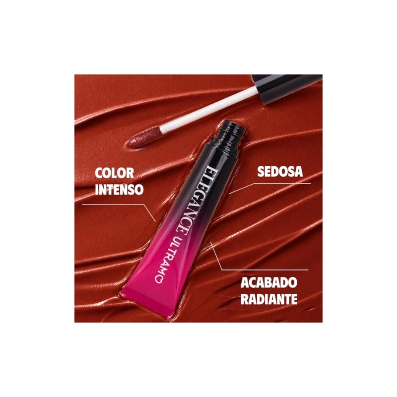 ULTRAMO Labial Líquido Mate, Tinta para Labios Matte Difuminado (02VIOLETFEVER)