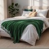 BATTILO HOME Chenille Knit Throw Blanket for Sofa, Soft Cozy