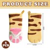 2 Pieces Cat Claw Insulation Gloves, Creative Cartoon Gloves, Kitchen