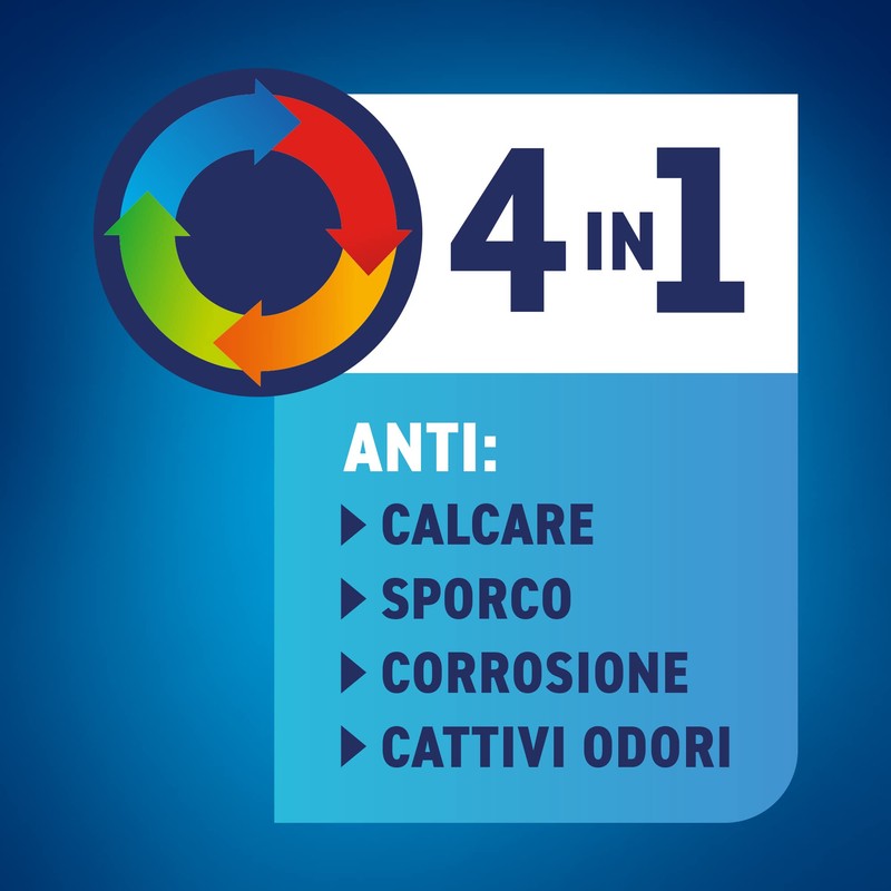 Calgon Powerball Tabs Anticalcare Lavatrice 1 Confezione da 30 Pastiglie