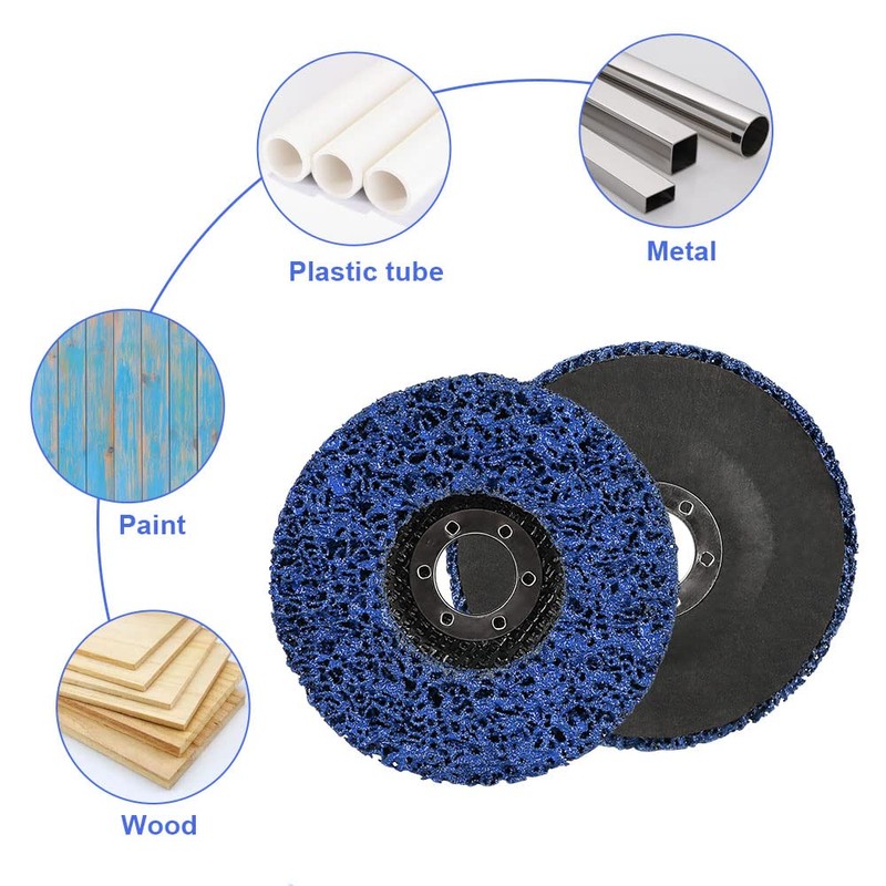 CSD Disc Sanding Disc, Diameter 115 mm Cleaning Disc Set,