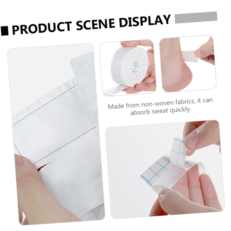 TOVINANNA 2 Rolls Collar Sweat Pad Sweat Absorption Decal Discreet