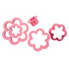 Decora 0255313 Set of 6 Flower Cutters 1.5 2.5 3.5