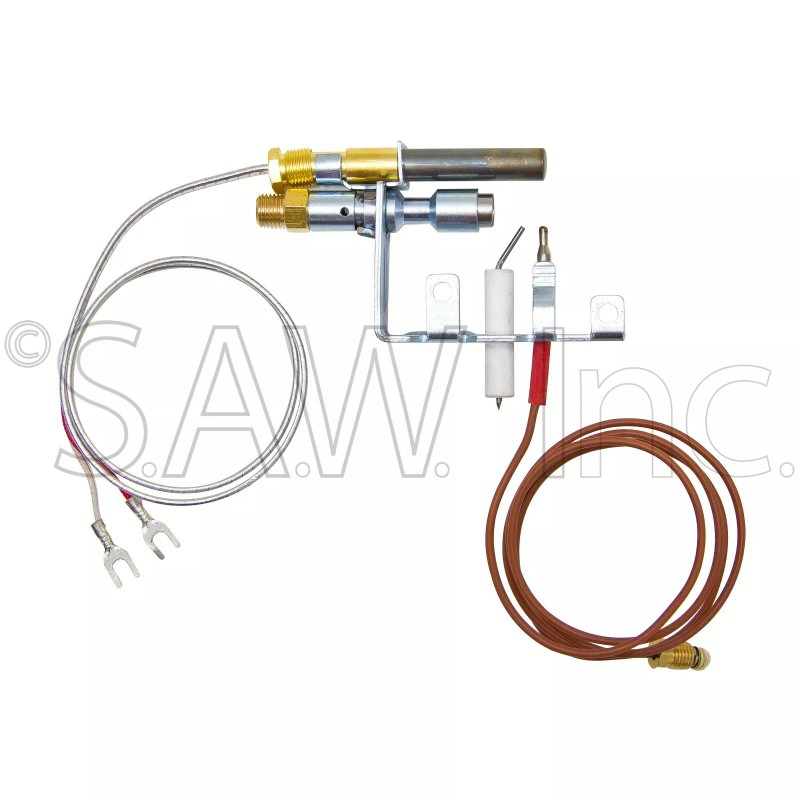 Allparts-Basics 14D0473 Replacement Natural Gas Pilot ODS Assembly with 24"