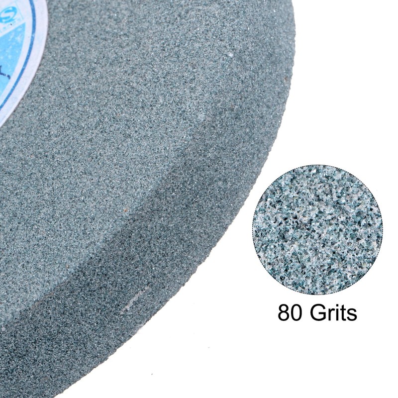 sourcing map 6-Inch Bench Grinding Wheels Green Silicon Carbide GC