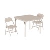 IDEALHOUSE 3 Piece Folding Kids Table and Chairs Set, Children