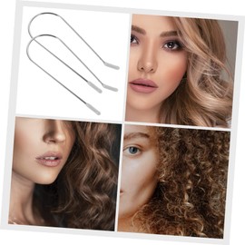 Outanaya 16pcs Hot Roller Clips Stainless Steel Hair Curlers Replacement Clips for Secure Styling Compatible with Heated Rollers Gentle Hair Durable Design