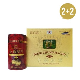 Unij Company Partner 2+2 [Cordyceps sinensis] Cordyceps sinensis red gold pills, 2 packs 💊2+2 cans / 2+2 [동충하초] 동충하초 홍초 골드환 2개입 💊2+2통