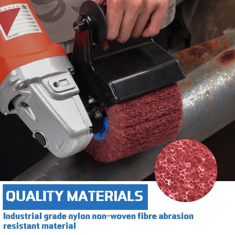 MOGRQAP Sanding Roller Brush Grit 120 Sanding Sleeves Sanding Roll