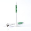 Green Swing 70mm White & Green Bamboo Golf Tees 30pcs