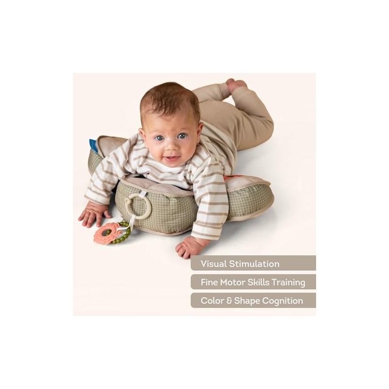 Taf Toys Tummy Time Ergonomic Support Toy & Teether for