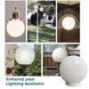 Beam Lighting 6-inch White Acrylic Replacement Globe - Cover for