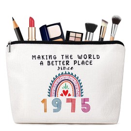 50th Geburtstag Frau Geschenk - Lustige Geburtstag Make-up Tasche, Frau, Mutter, Schwester oder Bester Freund, einzigartige 50th Geburtstag Geschenk Idee (1975)