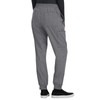 KOI Basics Women's 741 Gemma Jogger Pant (Heather Grey, Small)