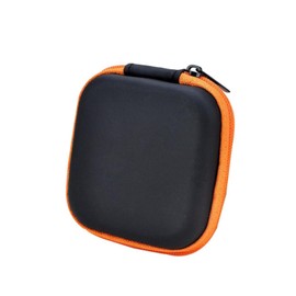 SHINEOFI 5Pcs Mini Eva Headphone Storage Case Portable Earbuds Pouch for Earphones USB Cables Accessories Hard Design for Travel