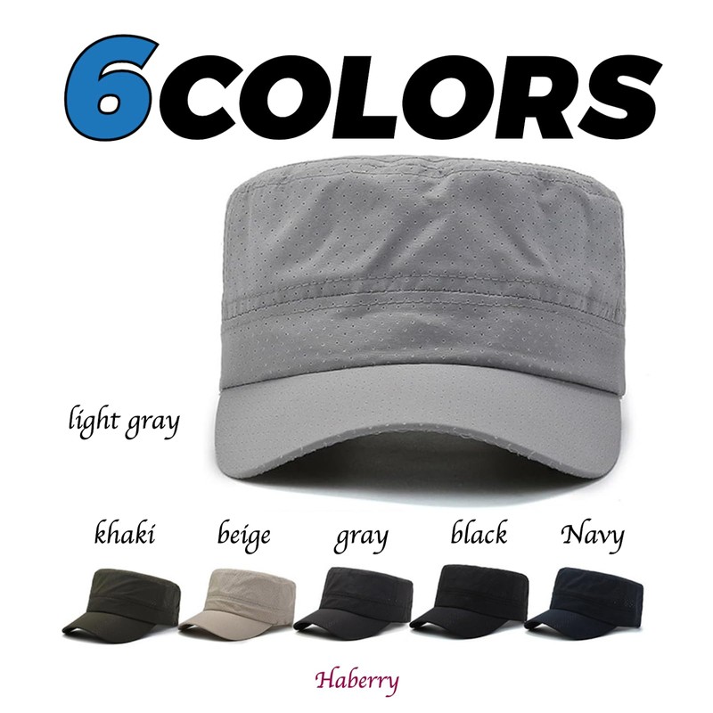 Haveli Mesh Work Cap, Hat, Solid Color, Stylish, Adjustable, Men's,