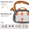 Tea Kettle, Vegoran 100 OZ / 3 Liter Whistling Tea