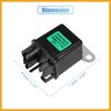 Partuto No.8942481610/8942481610 Preheating Glow Plug Relay for Yanmar 12V Replacement