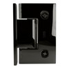 CRL Geneva 037 Series Gun Metal Wall Mount Full Back
