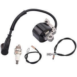 Hipa MS290 029 Ignition Coil for STHIL 026 028 034 036 038 039 MS310 MS260 MS290 MS360 MS390 Chainsaw Parts Replace 0000 400 1300 with Spark Plug