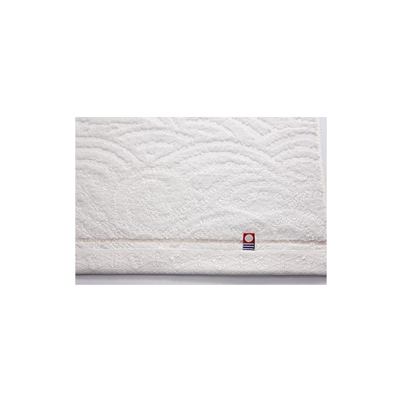 Imabari B7027-01 White Weave Towel Set [Baby Gift, Wedding Gift,